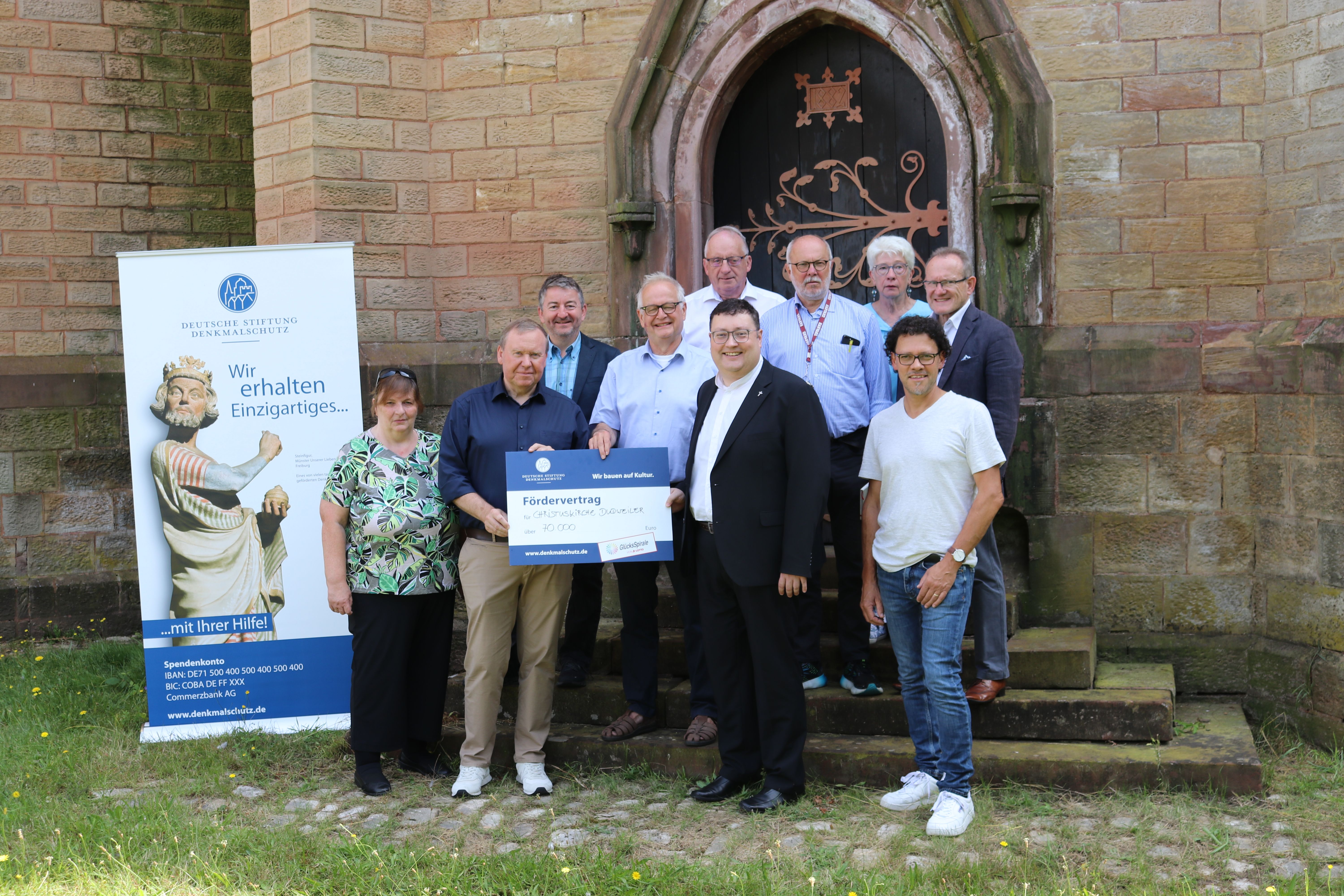 Schieferglanz für die Christuskirche in Dudweiler