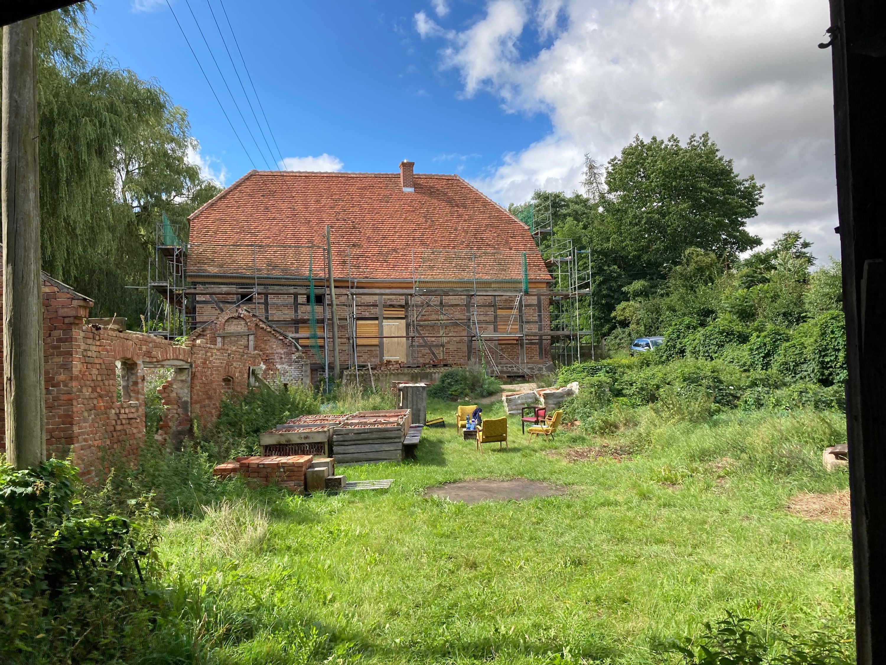 Aussenansicht der Wassermühle