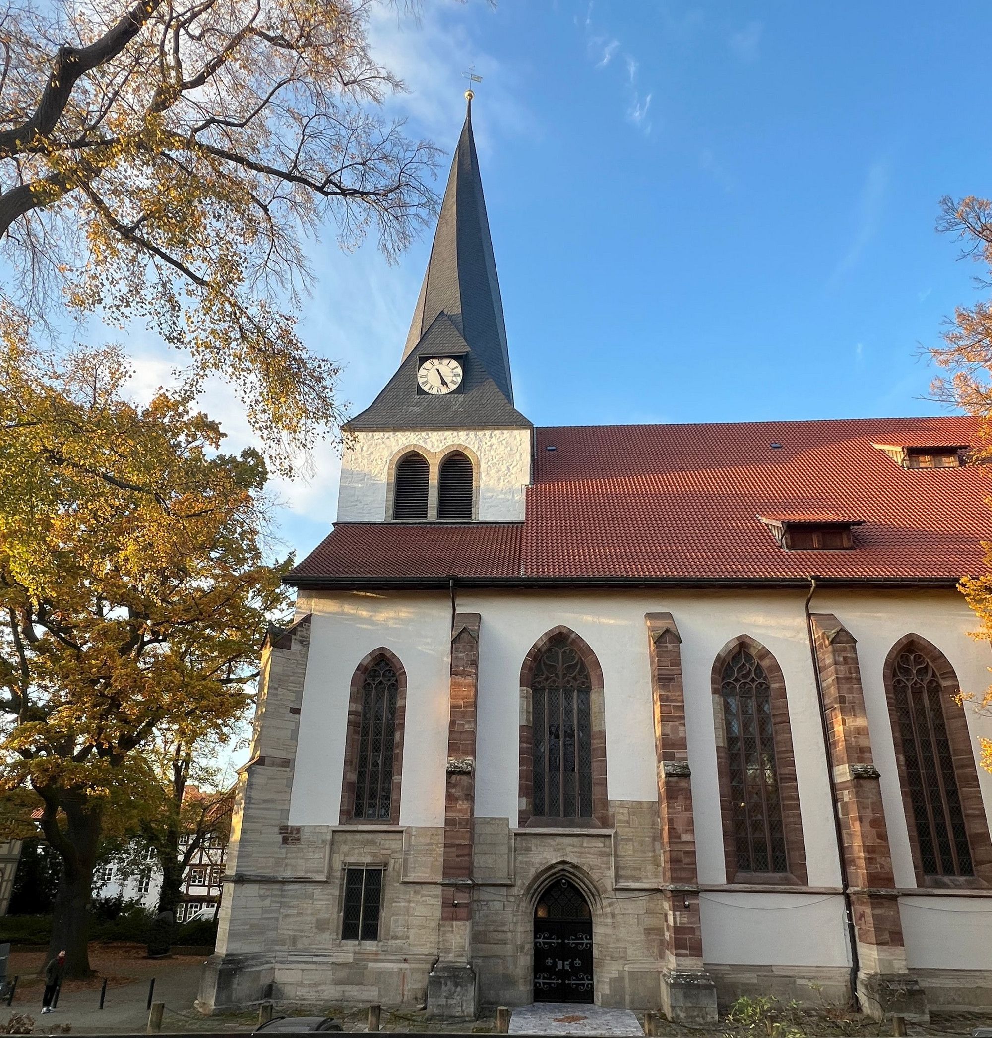 Aussenansicht einer Kirche