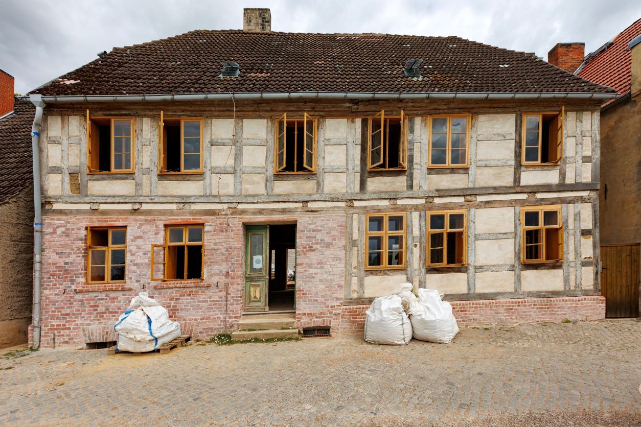 Fassaden-Sanierung des Fischerhauses in Havelberg