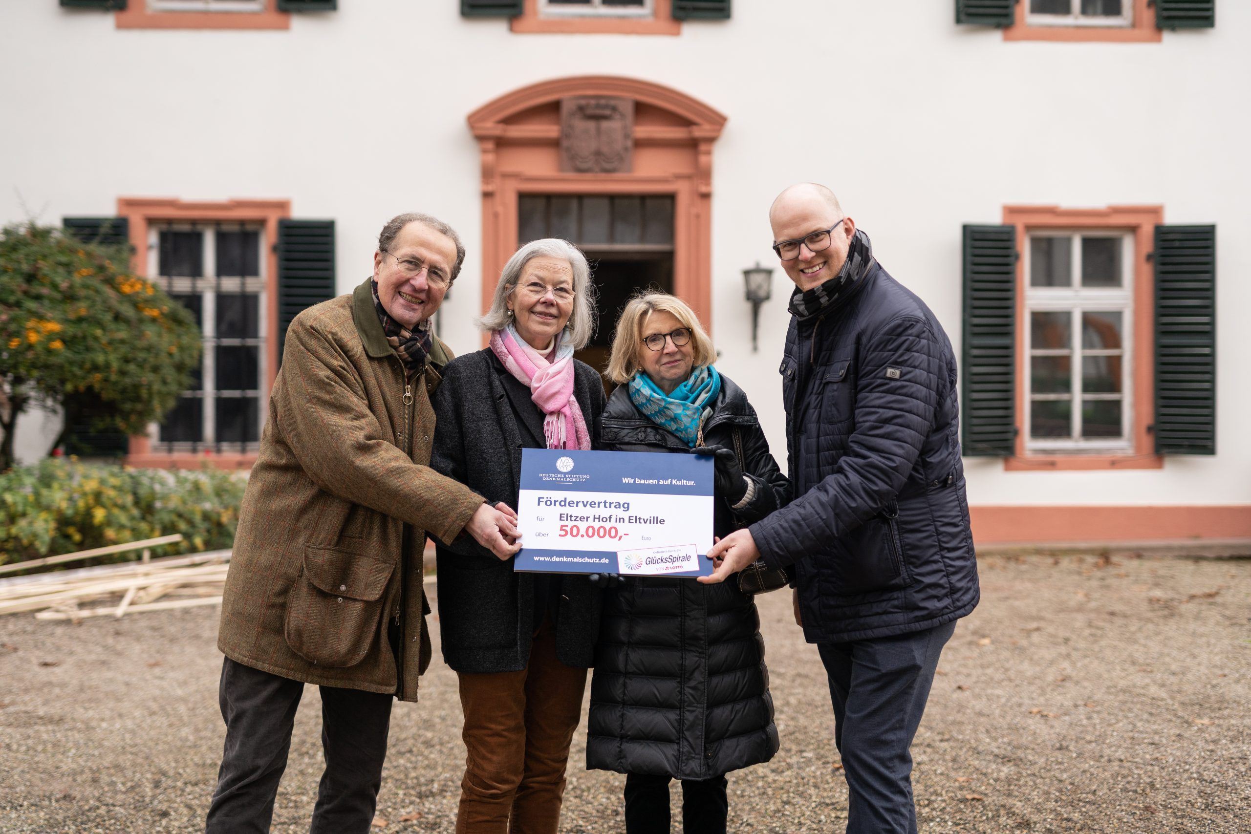 GlücksSpirale lässt Eltzer Hof wieder glänzen