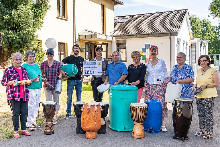 Fit im Takt – „Altes Eisen“ trommelt in Wiesbaden-Erbenheim