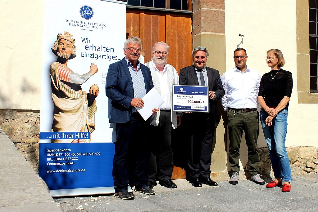 Ein starkes Dach für die St. Martinskirche in Vellberg-Stöckenburg