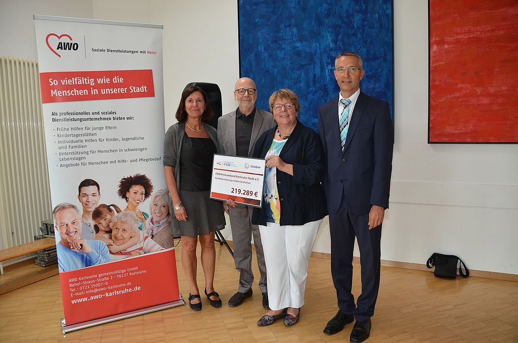 Barrieren abbauen – Gemeinschaft stärken: GlücksSpirale unterstützt AWO Karlsruhe